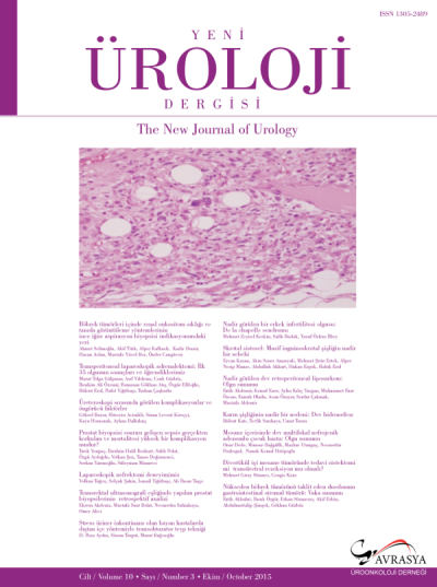 The New Journal of Urology Volume: 10 Issue: 3