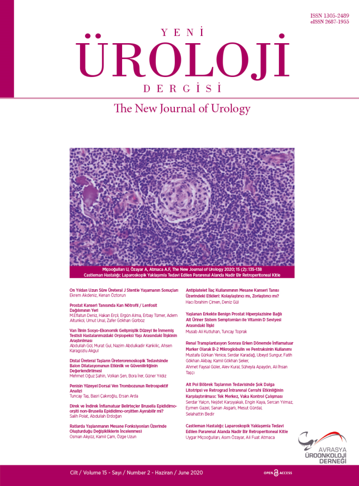 The New Journal of Urology Volume: 15 Issue: 2