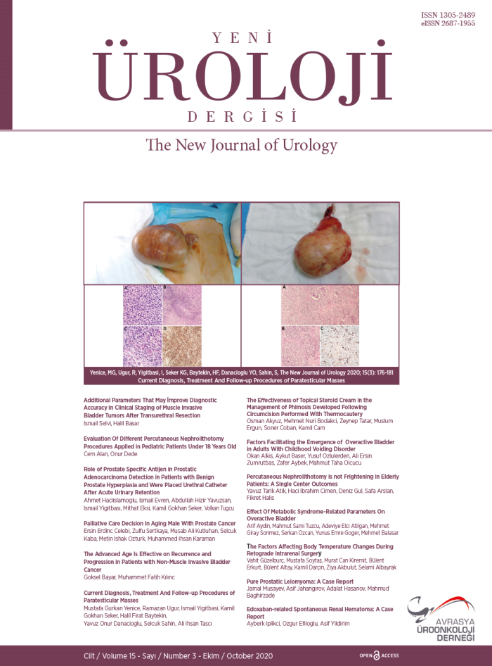 The New Journal of Urology Volume: 15 Issue: 3