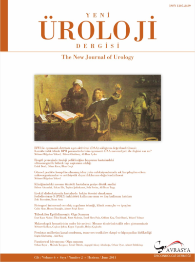 The New Journal of Urology Volume: 6 Issue: 2