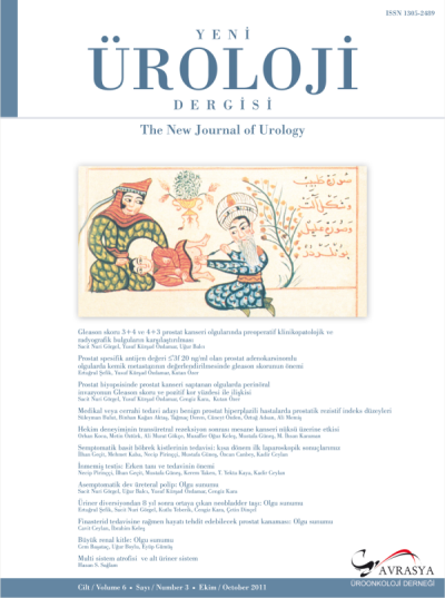 The New Journal of Urology Volume: 6 Issue: 3