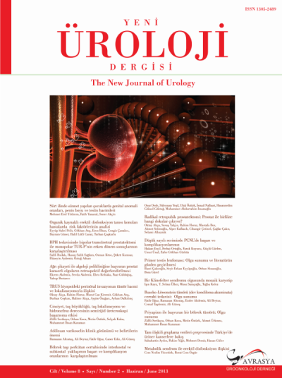 The New Journal of Urology Volume: 8 Issue: 2