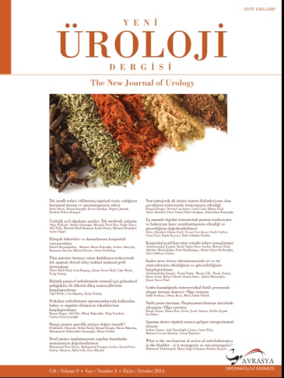 The New Journal of Urology Volume: 9 Issue: 3